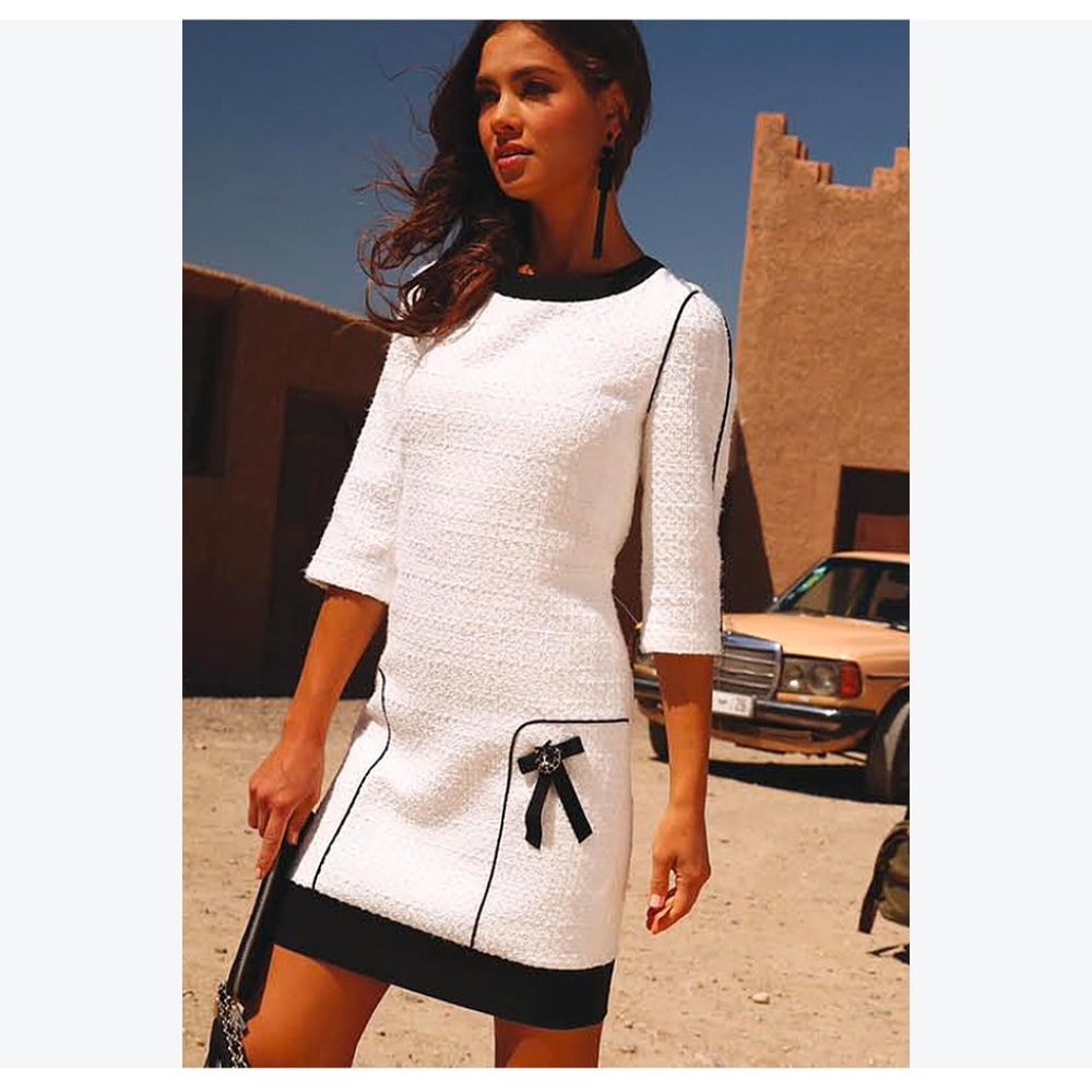 Jacky Kennedy style midi dress
